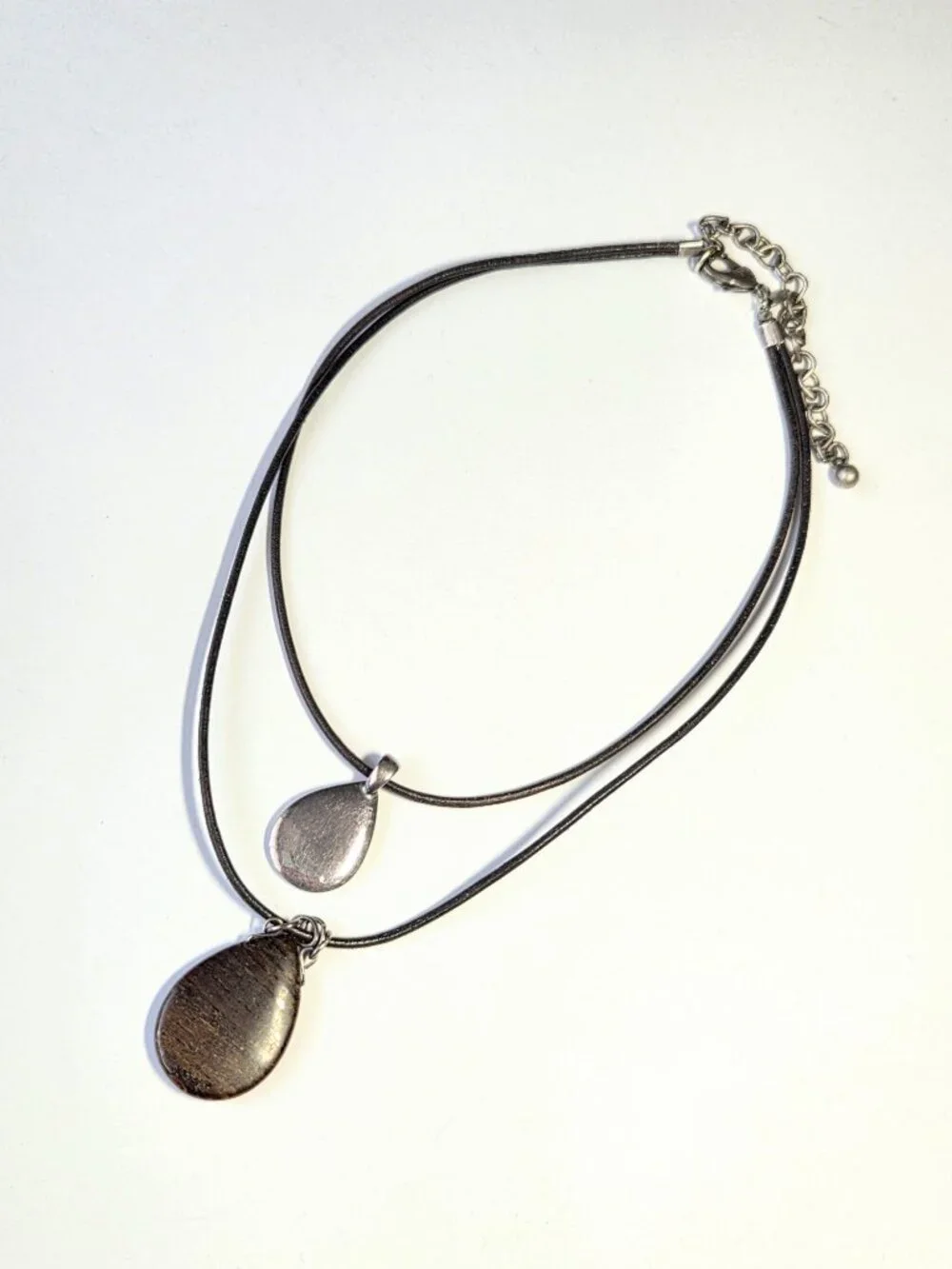 CHICO's 2-Layer Teardrop Necklace